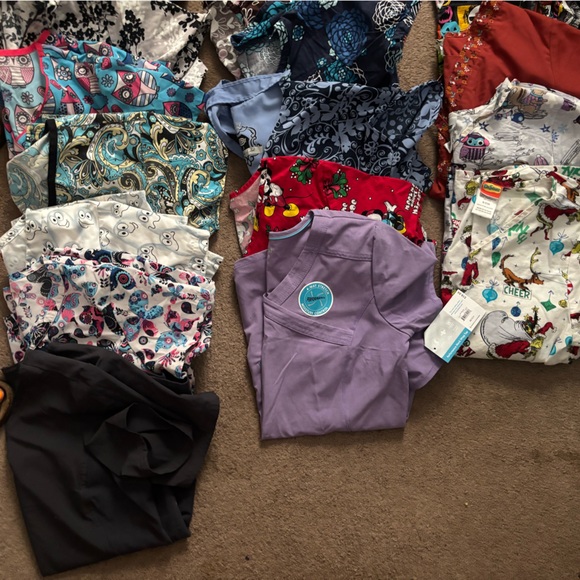 Colorful Patterned Scrubs! - Picture 4 of 5